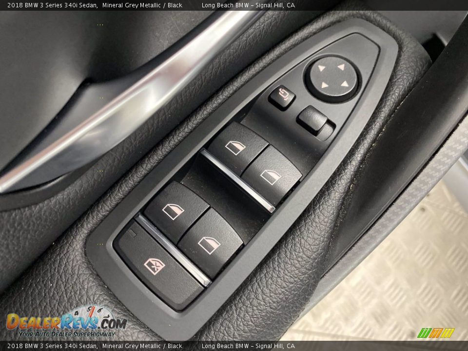 2018 BMW 3 Series 340i Sedan Mineral Grey Metallic / Black Photo #14