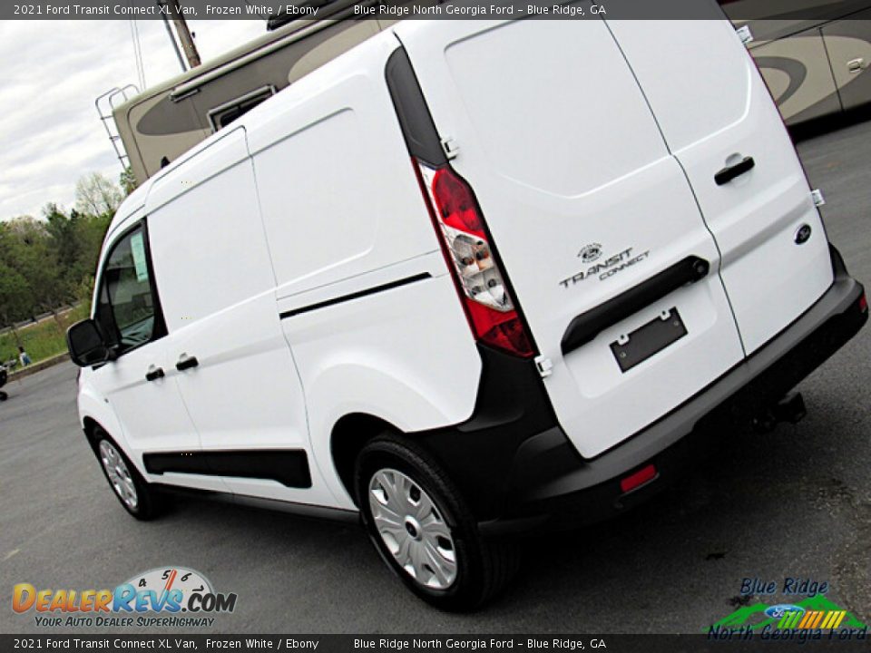 2021 Ford Transit Connect XL Van Frozen White / Ebony Photo #27