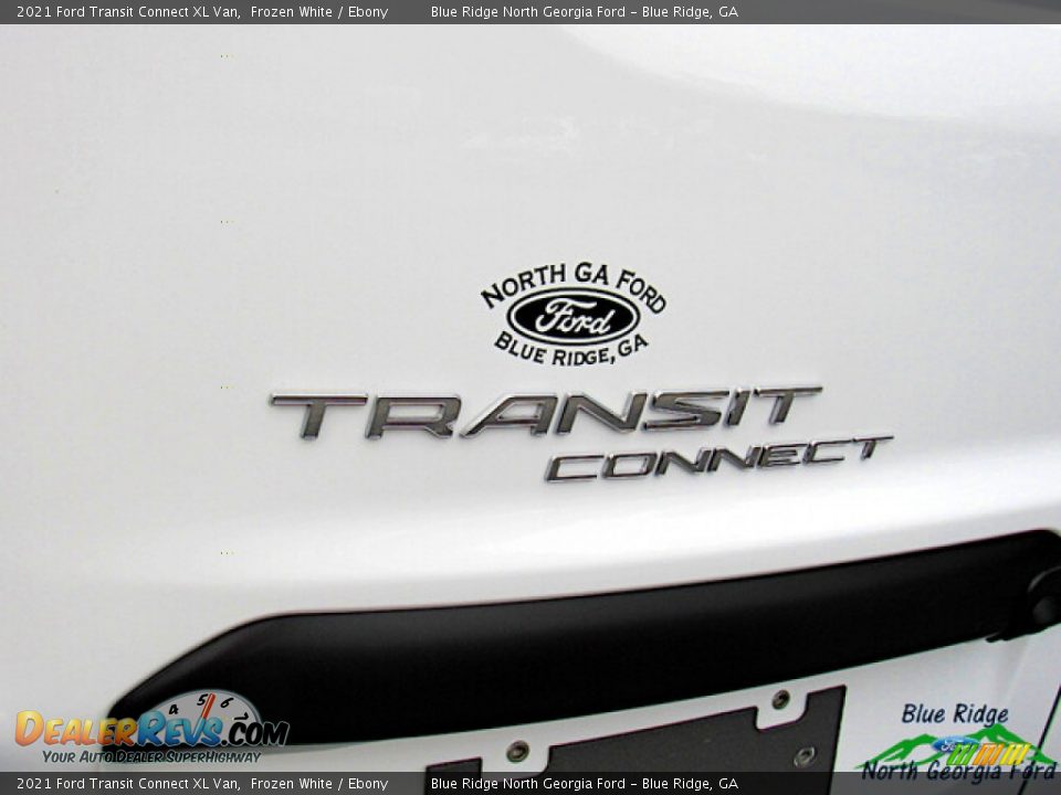 2021 Ford Transit Connect XL Van Frozen White / Ebony Photo #28