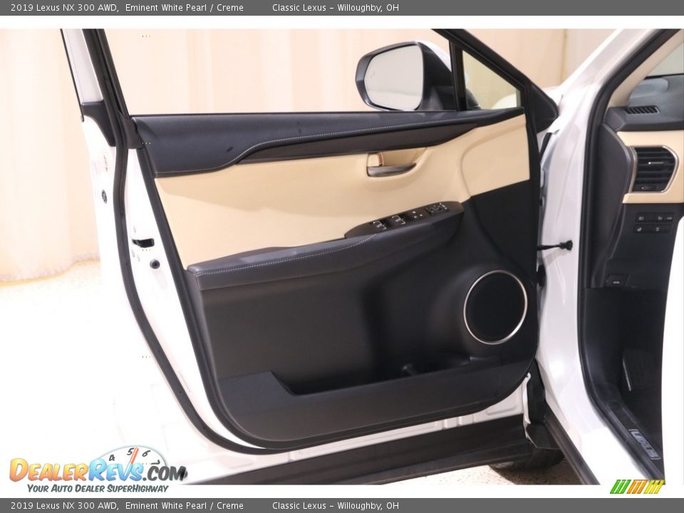 2019 Lexus NX 300 AWD Eminent White Pearl / Creme Photo #4