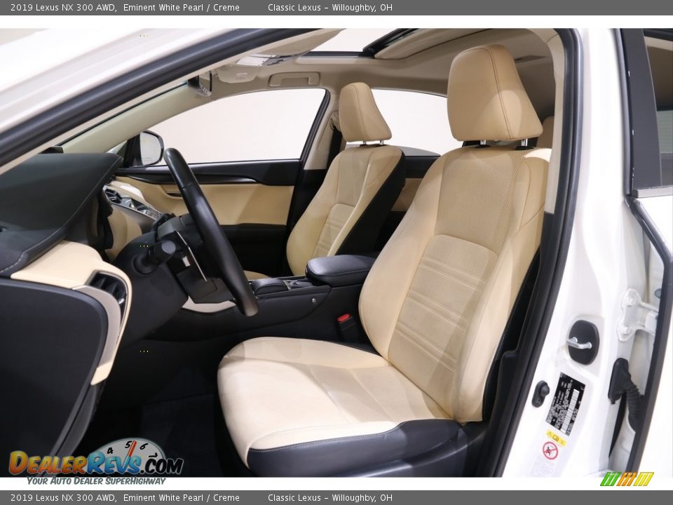 2019 Lexus NX 300 AWD Eminent White Pearl / Creme Photo #5
