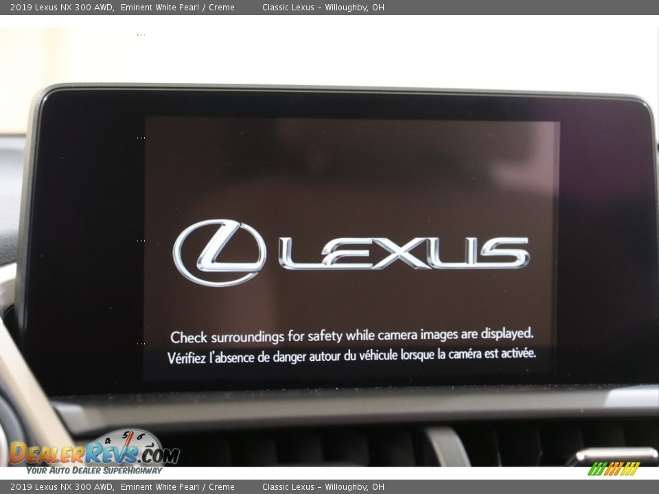 2019 Lexus NX 300 AWD Eminent White Pearl / Creme Photo #10