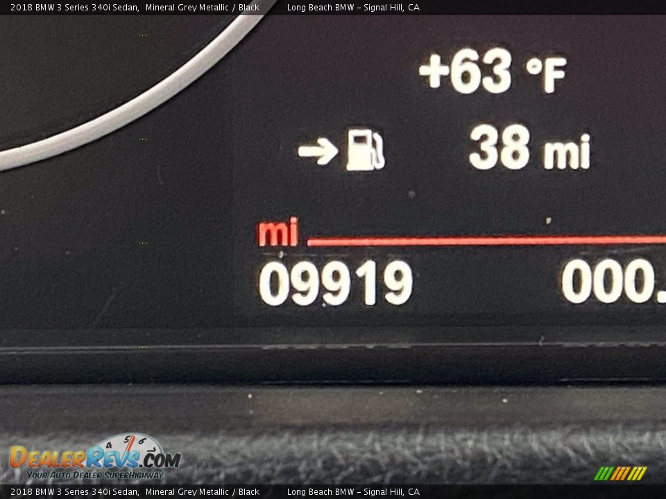2018 BMW 3 Series 340i Sedan Mineral Grey Metallic / Black Photo #22