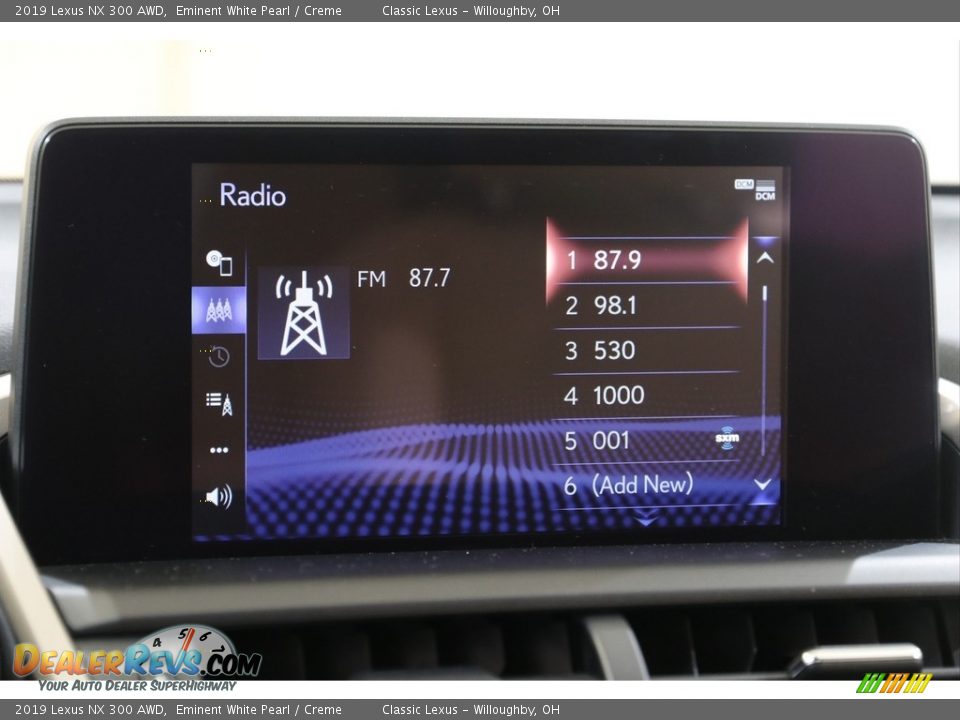 2019 Lexus NX 300 AWD Eminent White Pearl / Creme Photo #12