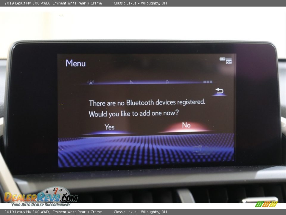 2019 Lexus NX 300 AWD Eminent White Pearl / Creme Photo #13