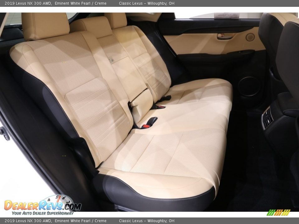 2019 Lexus NX 300 AWD Eminent White Pearl / Creme Photo #18