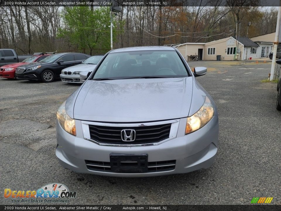 2009 Honda Accord LX Sedan Alabaster Silver Metallic / Gray Photo #9