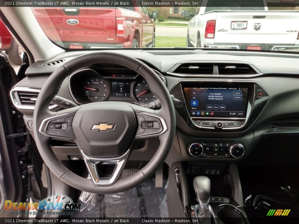 2021 Chevrolet TrailBlazer LT AWD Mosaic Black Metallic / Jet Black Photo #3