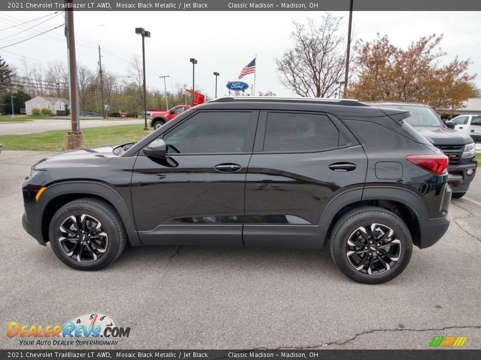 Mosaic Black Metallic 2021 Chevrolet TrailBlazer LT AWD Photo #5
