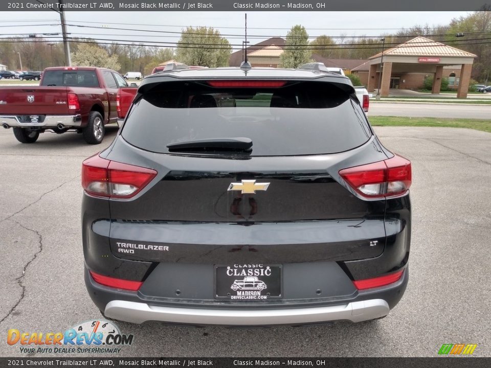 2021 Chevrolet Trailblazer LT AWD Mosaic Black Metallic / Jet Black Photo #7