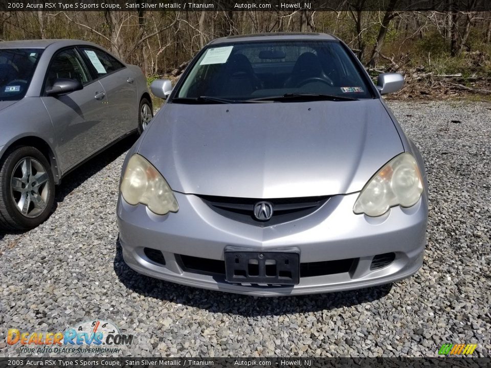 2003 Acura RSX Type S Sports Coupe Satin Silver Metallic / Titanium Photo #2