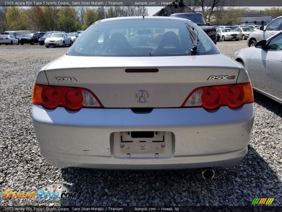 2003 Acura RSX Type S Sports Coupe Satin Silver Metallic / Titanium Photo #5