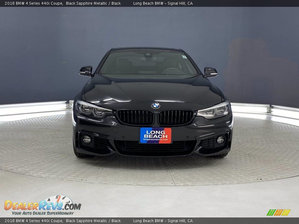 2018 BMW 4 Series 440i Coupe Black Sapphire Metallic / Black Photo #2