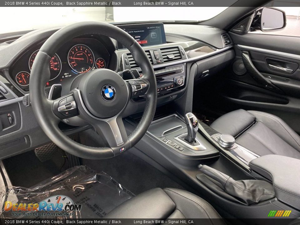 2018 BMW 4 Series 440i Coupe Black Sapphire Metallic / Black Photo #16