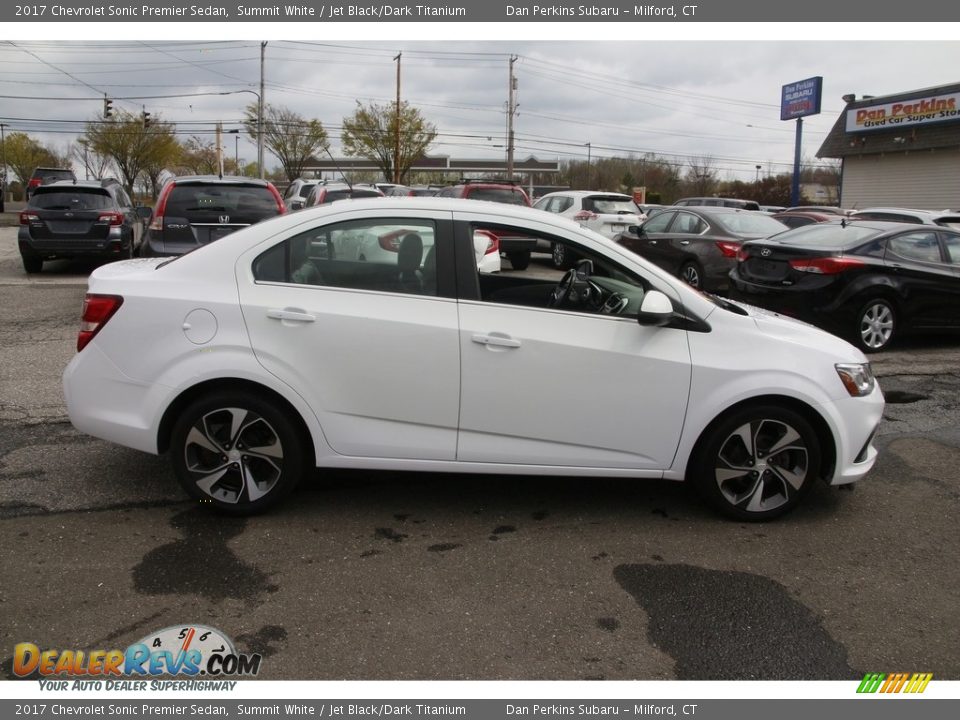 Summit White 2017 Chevrolet Sonic Premier Sedan Photo #4