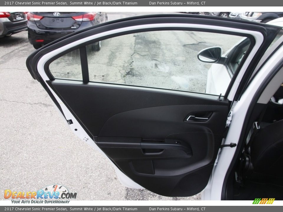 Door Panel of 2017 Chevrolet Sonic Premier Sedan Photo #11