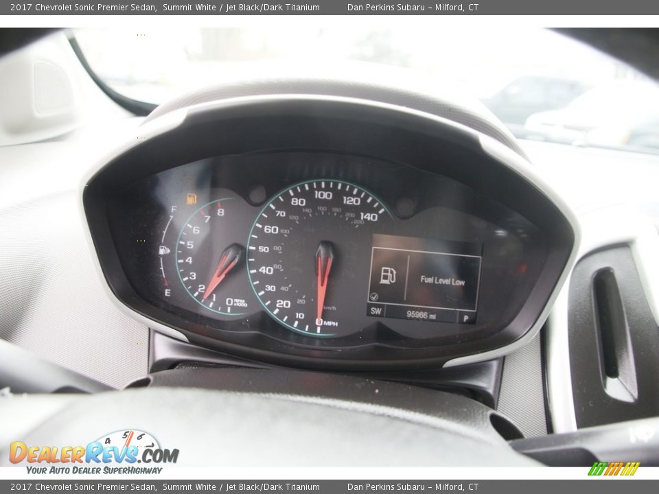 2017 Chevrolet Sonic Premier Sedan Gauges Photo #17