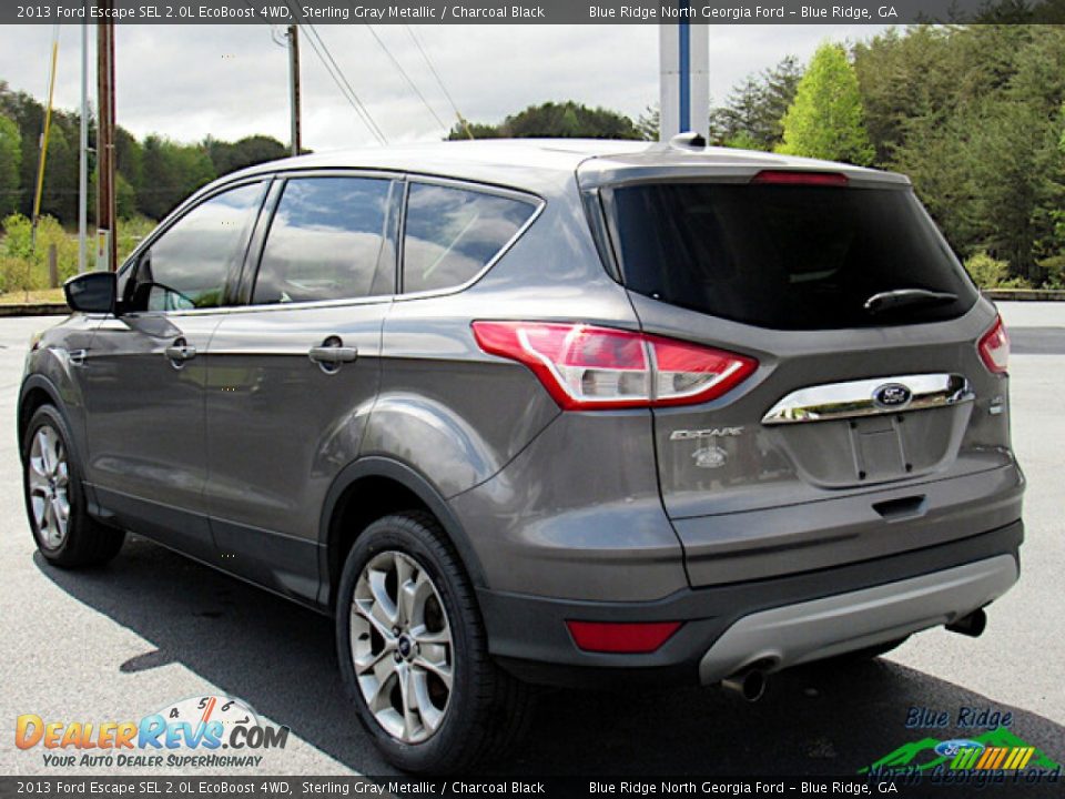 2013 Ford Escape SEL 2.0L EcoBoost 4WD Sterling Gray Metallic / Charcoal Black Photo #3