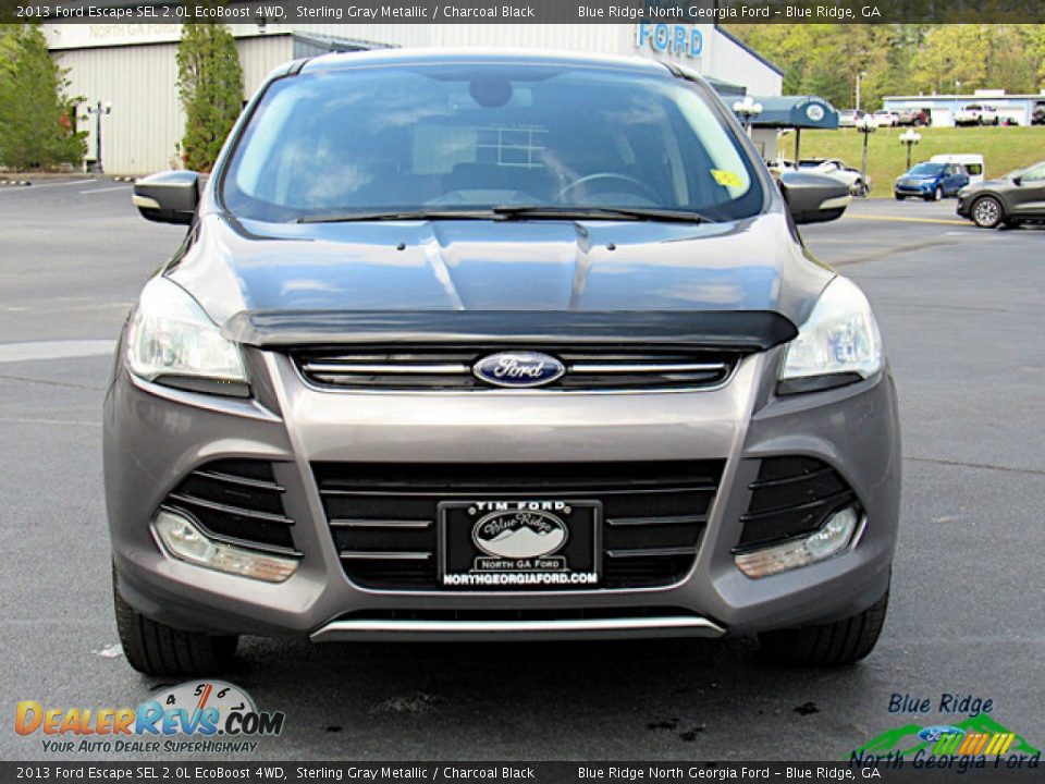 2013 Ford Escape SEL 2.0L EcoBoost 4WD Sterling Gray Metallic / Charcoal Black Photo #8