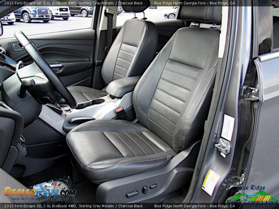 2013 Ford Escape SEL 2.0L EcoBoost 4WD Sterling Gray Metallic / Charcoal Black Photo #11