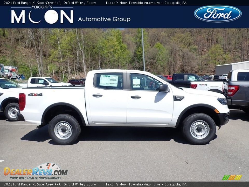 2021 Ford Ranger XL SuperCrew 4x4 Oxford White / Ebony Photo #1