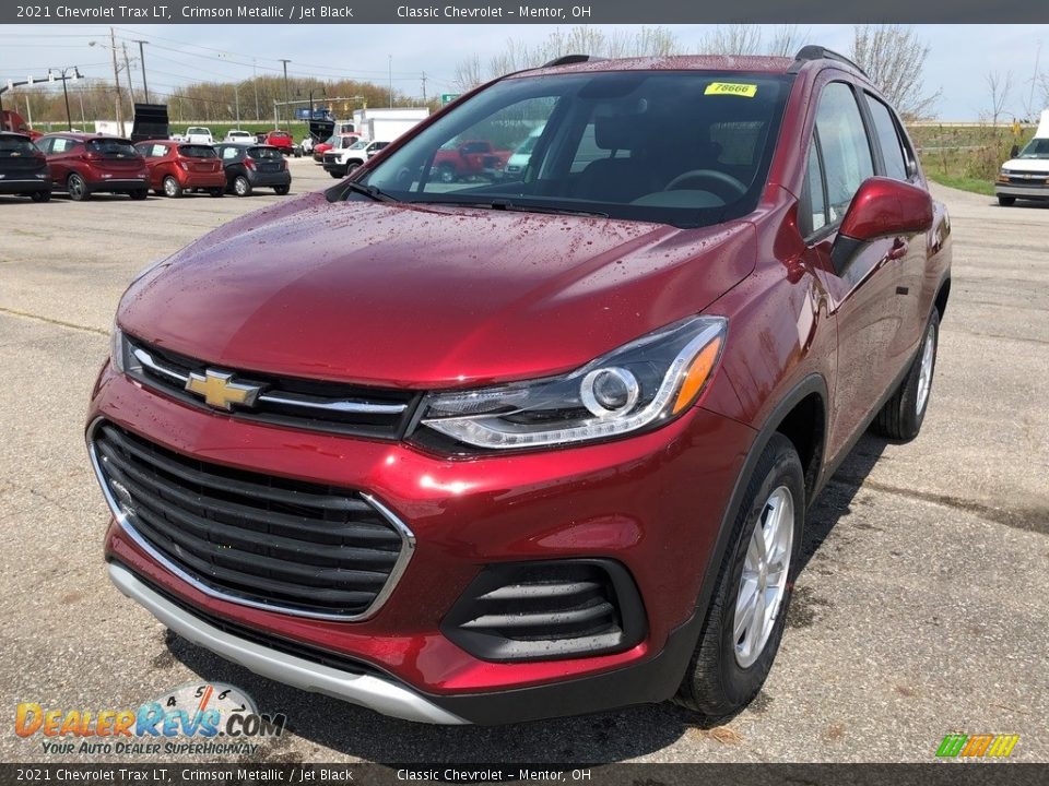 2021 Chevrolet Trax LT Crimson Metallic / Jet Black Photo #1