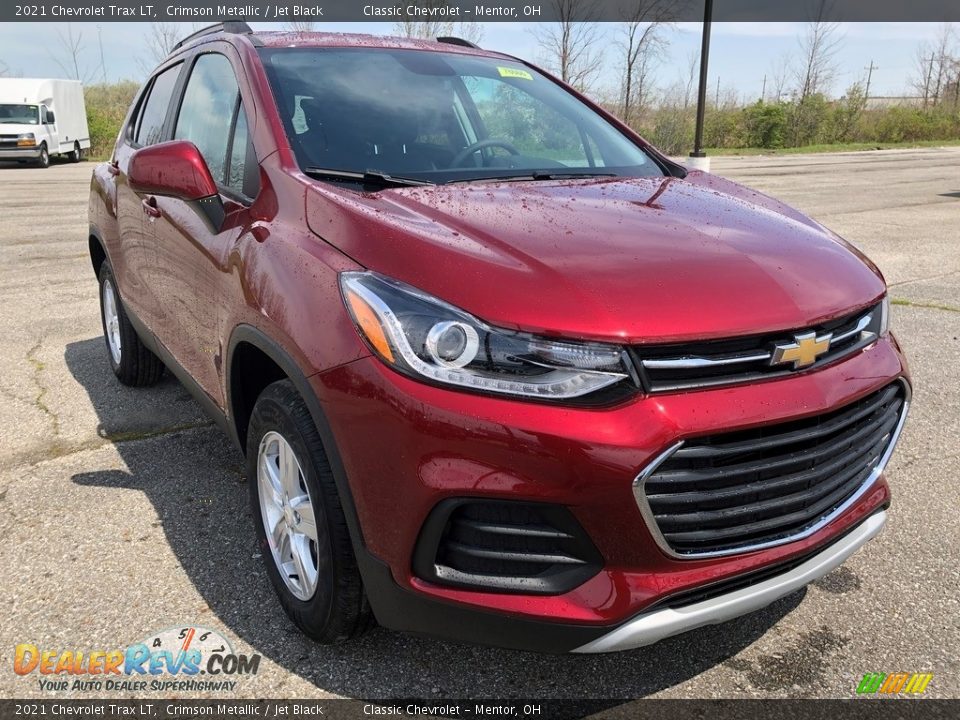 2021 Chevrolet Trax LT Crimson Metallic / Jet Black Photo #2