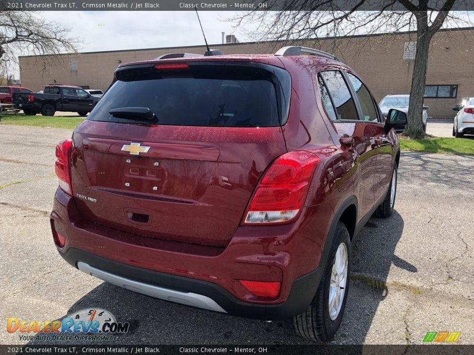 2021 Chevrolet Trax LT Crimson Metallic / Jet Black Photo #3