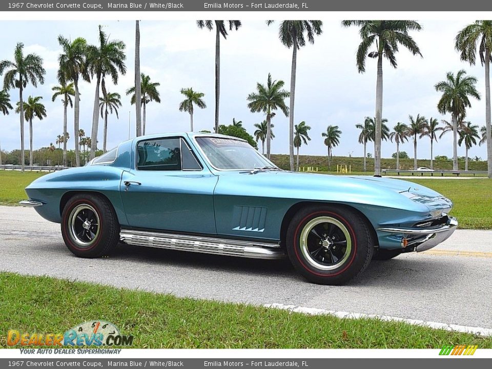 Marina Blue 1967 Chevrolet Corvette Coupe Photo #2