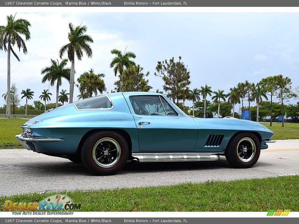 Marina Blue 1967 Chevrolet Corvette Coupe Photo #3