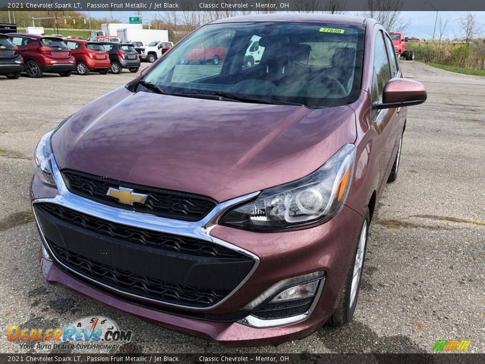 2021 Chevrolet Spark LT Passion Fruit Metallic / Jet Black Photo #1