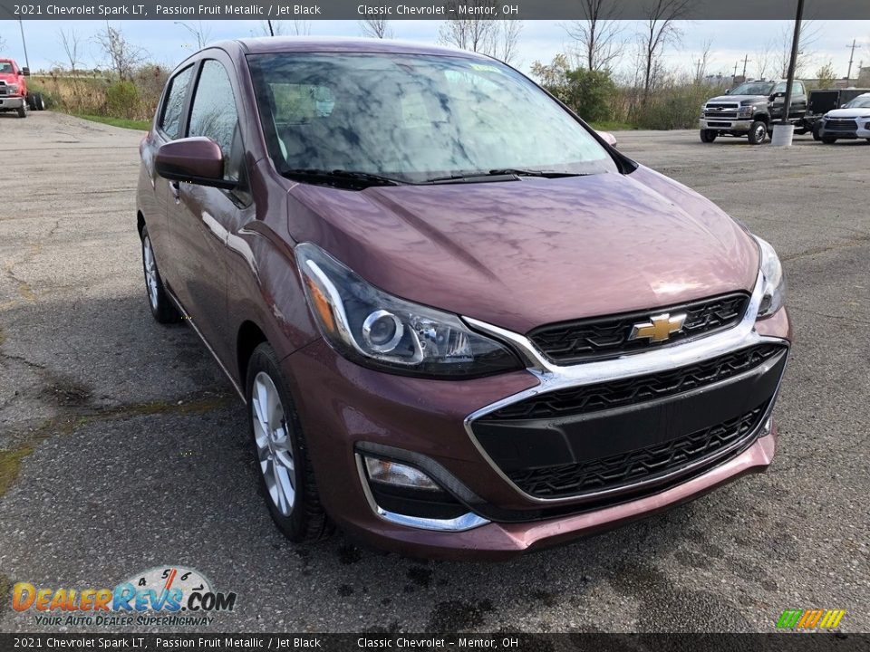 2021 Chevrolet Spark LT Passion Fruit Metallic / Jet Black Photo #2