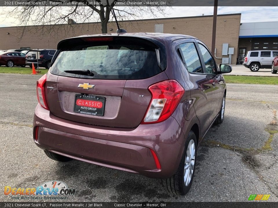 2021 Chevrolet Spark LT Passion Fruit Metallic / Jet Black Photo #3