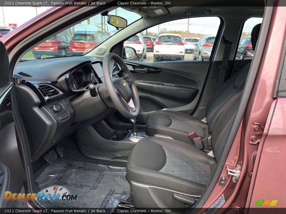 2021 Chevrolet Spark LT Passion Fruit Metallic / Jet Black Photo #5