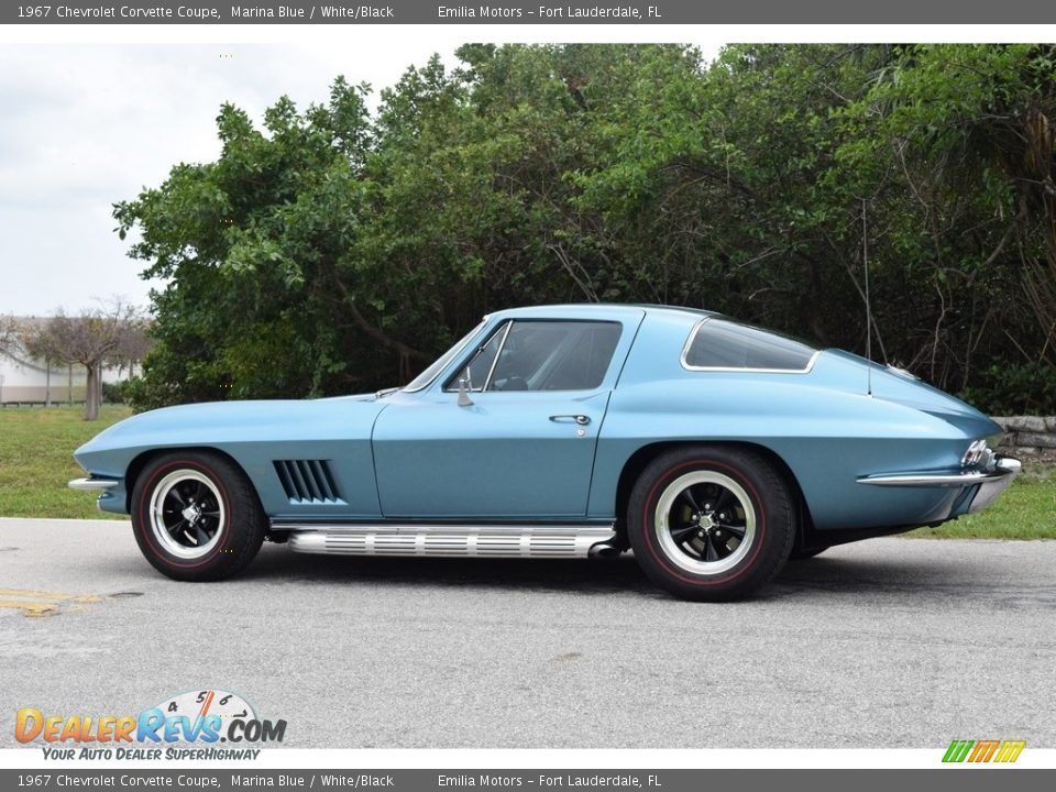 Marina Blue 1967 Chevrolet Corvette Coupe Photo #16