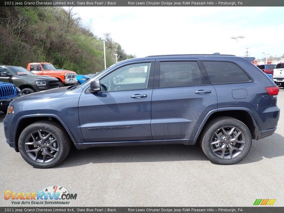 Slate Blue Pearl 2021 Jeep Grand Cherokee Limited 4x4 Photo #2