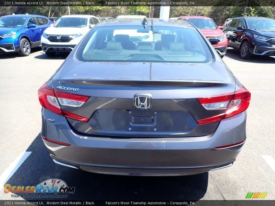 2021 Honda Accord LX Modern Steel Metallic / Black Photo #3