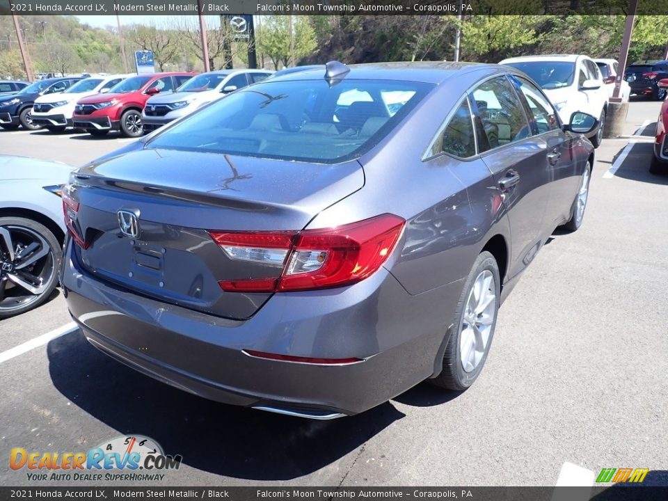 2021 Honda Accord LX Modern Steel Metallic / Black Photo #4