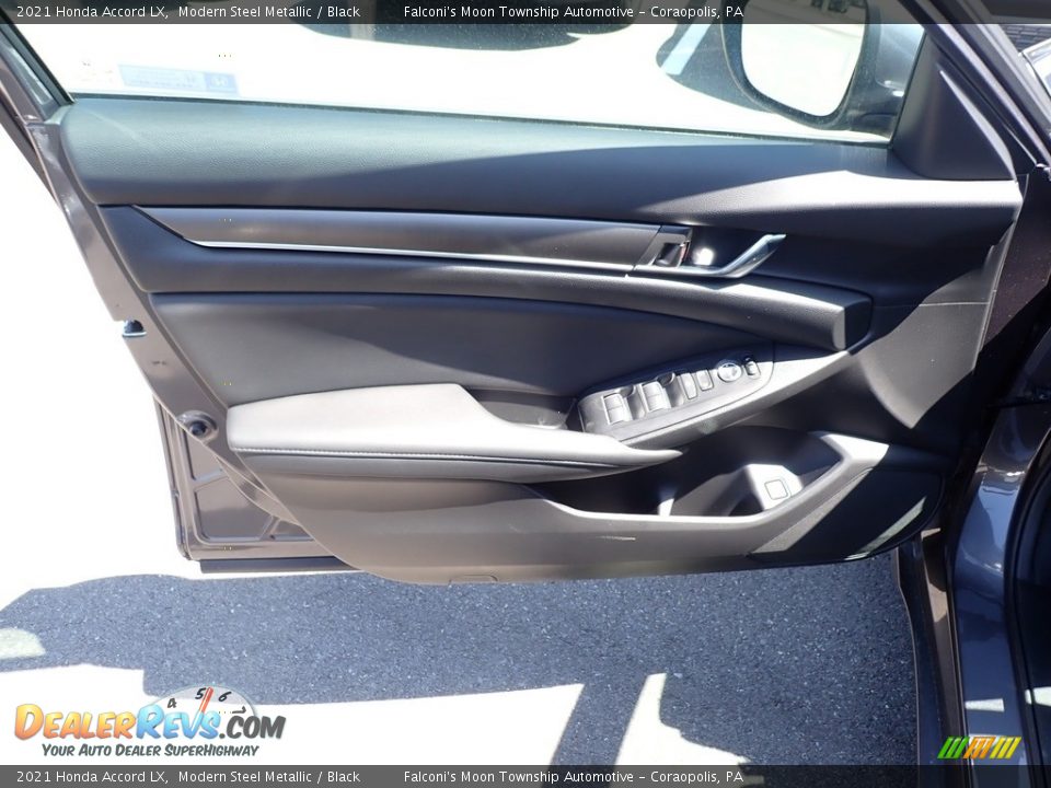 2021 Honda Accord LX Modern Steel Metallic / Black Photo #10