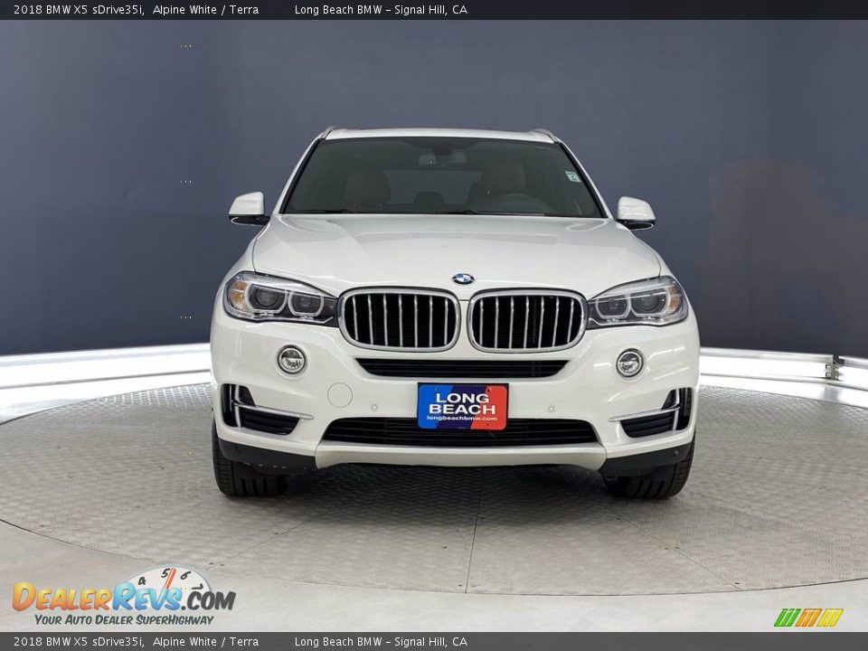 2018 BMW X5 sDrive35i Alpine White / Terra Photo #2