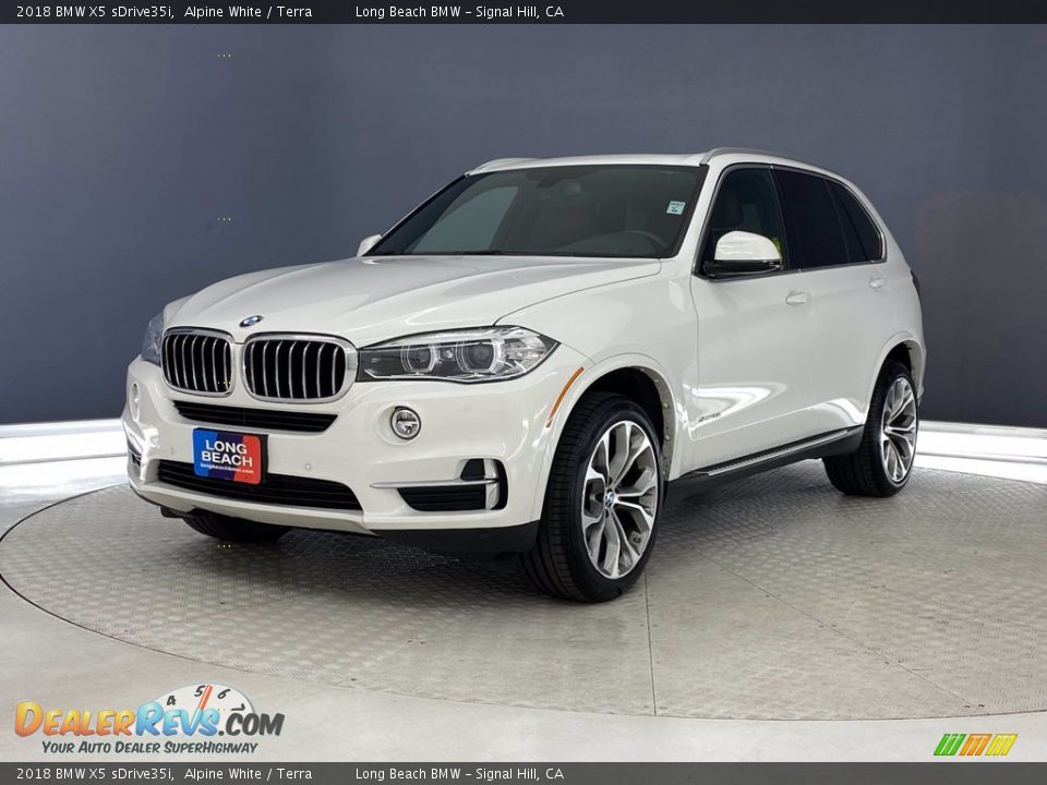 2018 BMW X5 sDrive35i Alpine White / Terra Photo #3