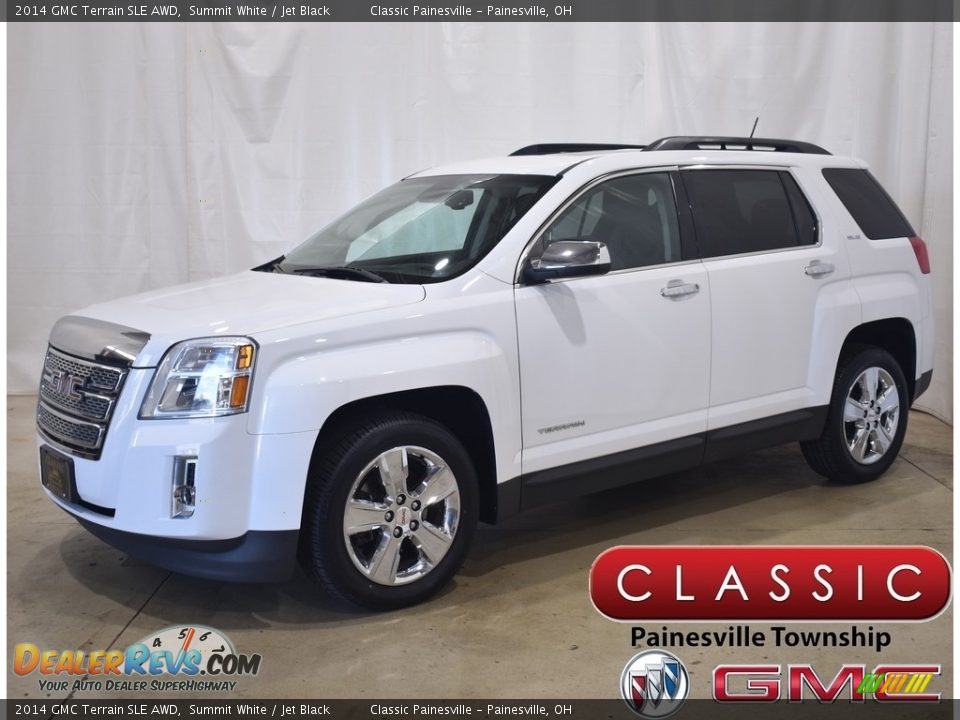 2014 GMC Terrain SLE AWD Summit White / Jet Black Photo #1