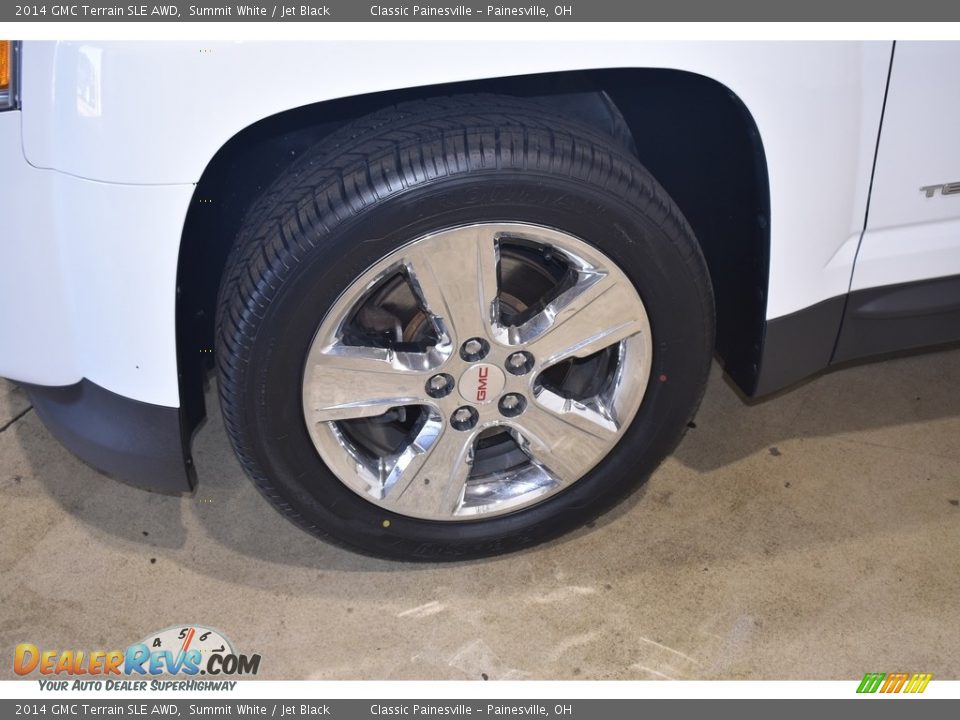 2014 GMC Terrain SLE AWD Summit White / Jet Black Photo #5