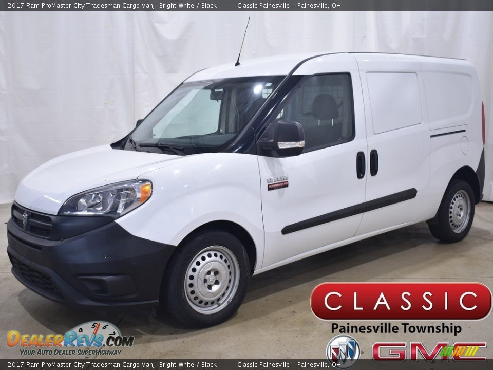 2017 Ram ProMaster City Tradesman Cargo Van Bright White / Black Photo #1