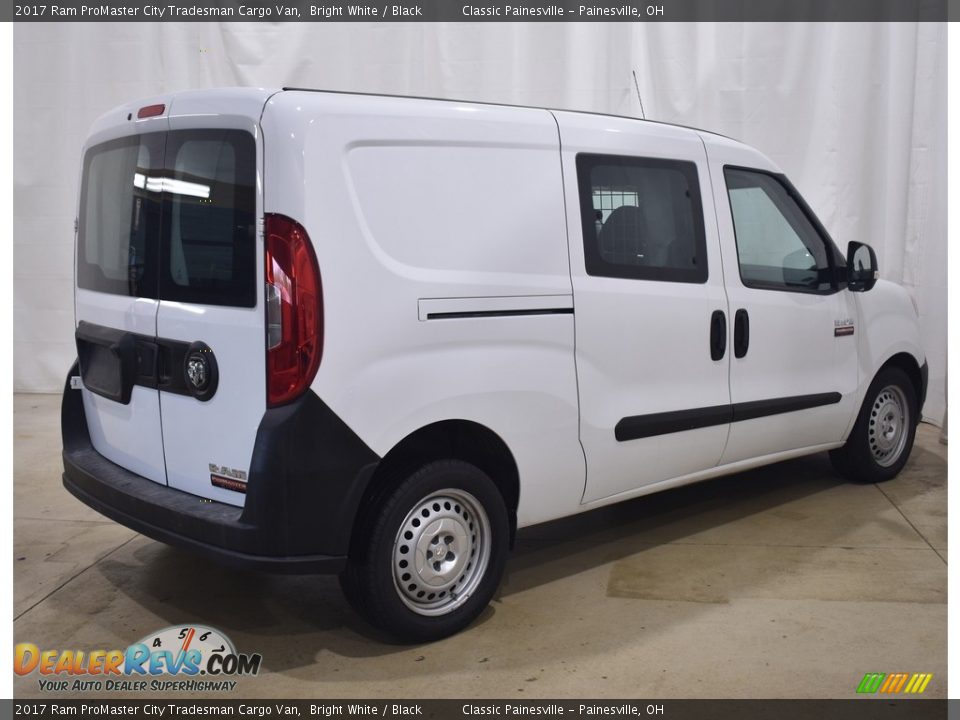 2017 Ram ProMaster City Tradesman Cargo Van Bright White / Black Photo #2