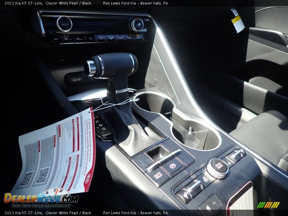 2021 Kia K5 GT-Line Glacier White Pearl / Black Photo #15