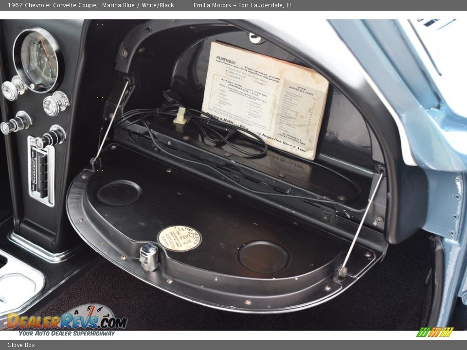 Glove Box - 1967 Chevrolet Corvette