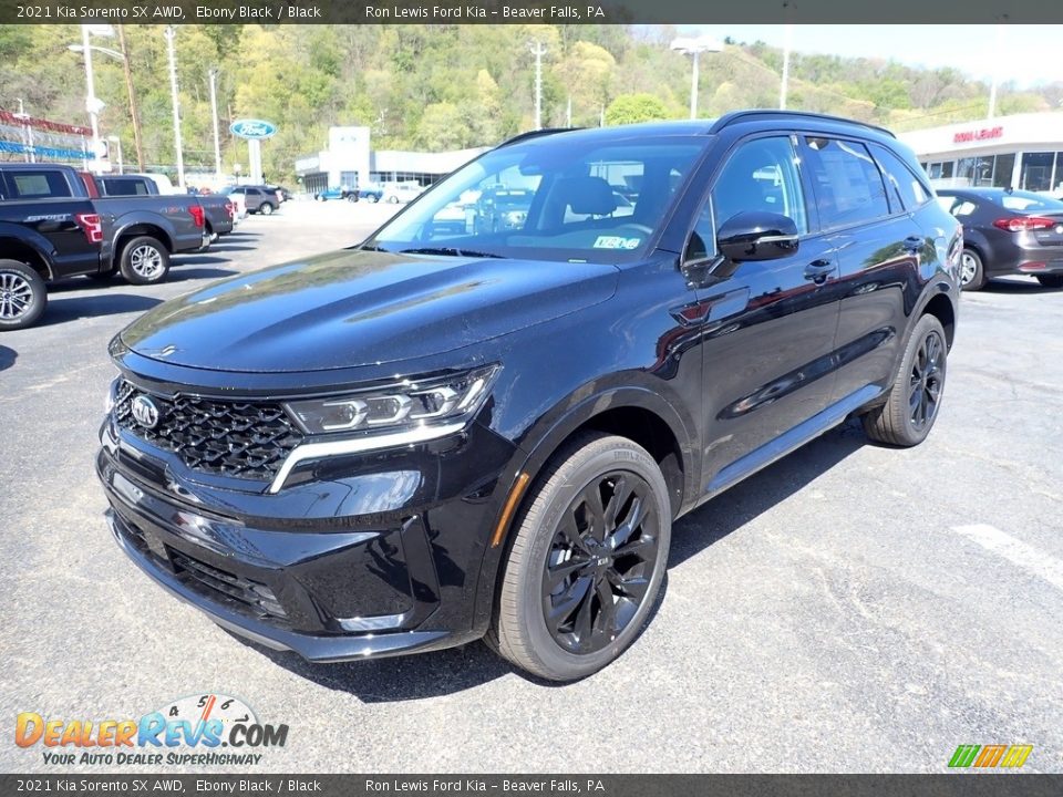 Front 3/4 View of 2021 Kia Sorento SX AWD Photo #5