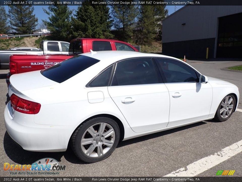 2012 Audi A4 2.0T quattro Sedan Ibis White / Black Photo #3