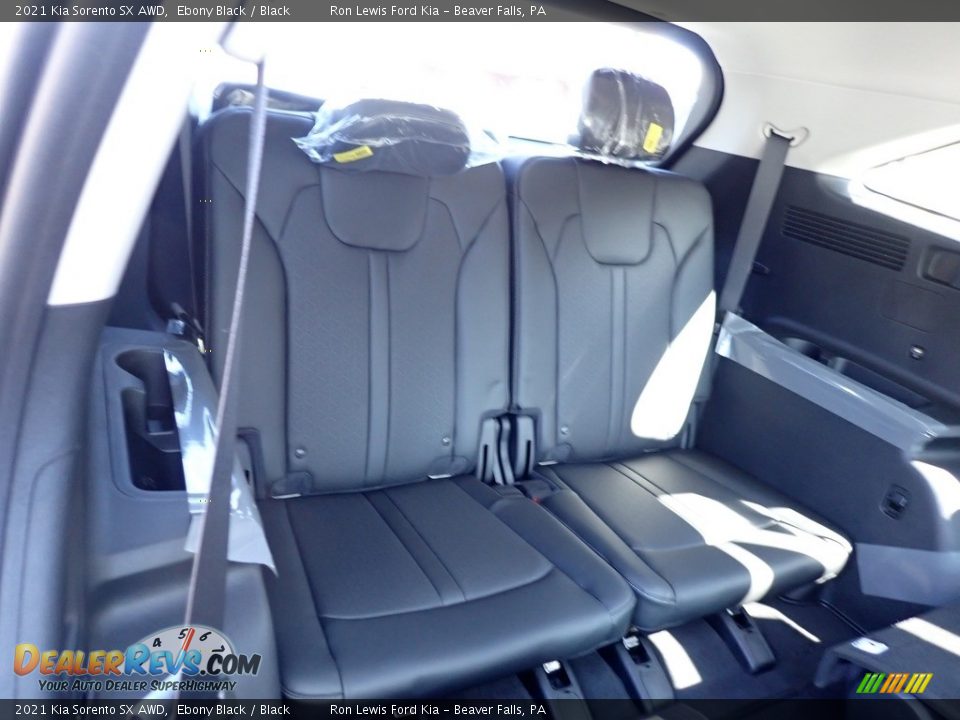 Rear Seat of 2021 Kia Sorento SX AWD Photo #9